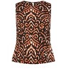 Women's Plus Size Amara Print Top - black | CITY CHIC - 4 of 4