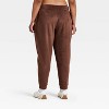Women's Velour Ribbed Jogger Sweatpants - All In Motion™ - 2 of 3