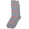 Memoi Men's Fun Foosball Bamboo Blend Novelty Crew Socks - 3 of 4
