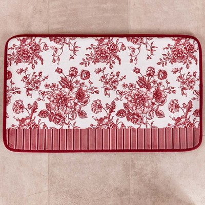 The Lakeside Collection Toile Garden Bath Collection - Set of 12 Shower Hooks