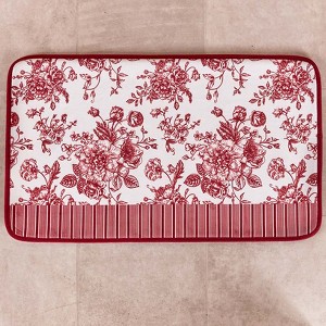 The Lakeside Collection Toile Garden Bath Collection - Set of 12 Shower Hooks - 1 of 4