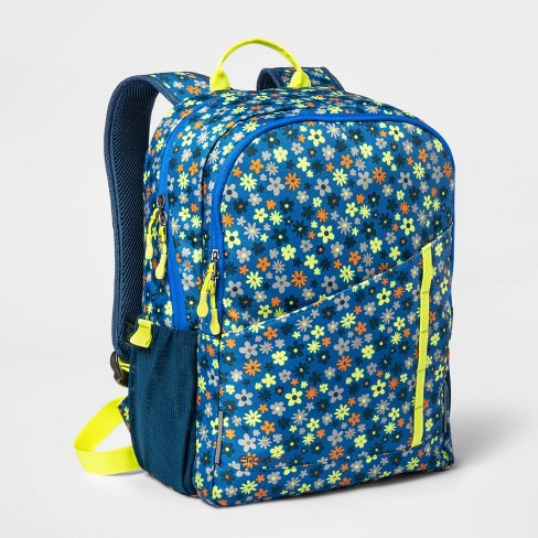 FLORAL BACKPACK - Blue