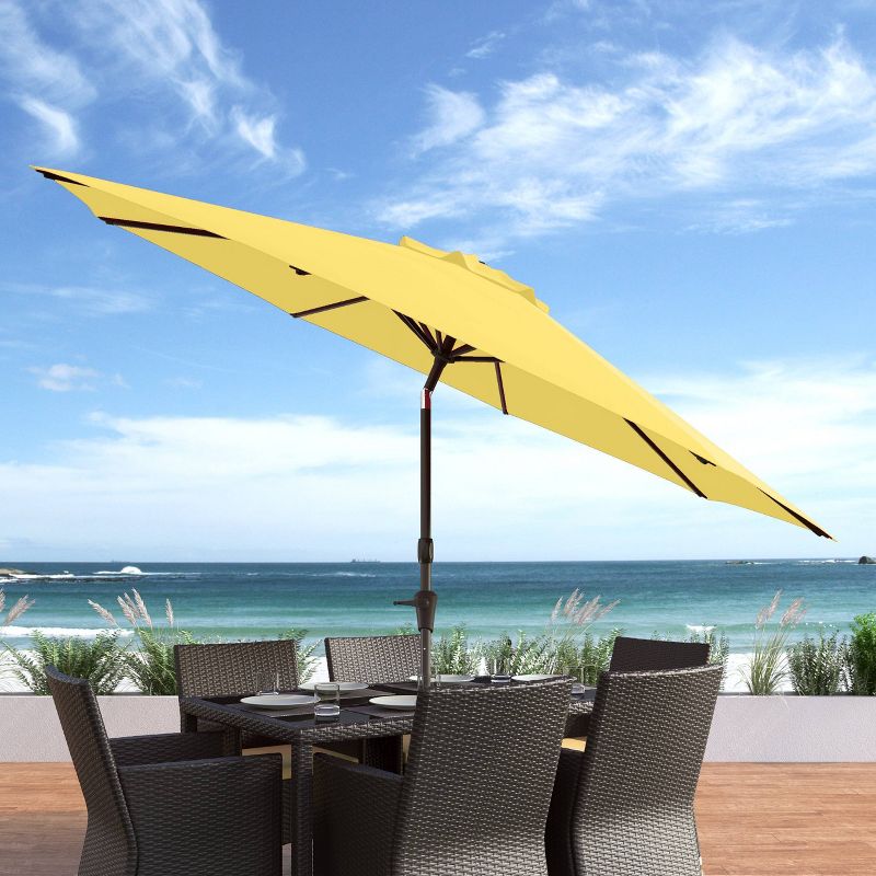 10' UV and Wind Resistant Tilting Market Patio Umbrella with Base - CorLiving, 2 of 7