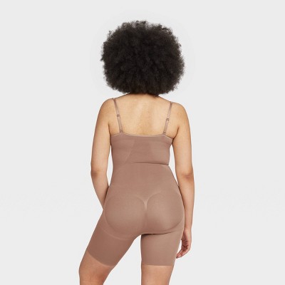 ASSETS SPANX Bodysuit Shapewear Tummy Control Women's Body Slimmer - Picture 16 of 17