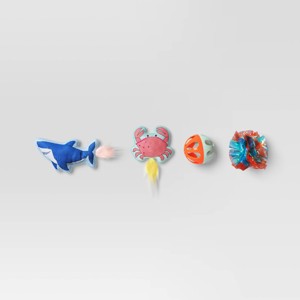Shark Cat Ball Plush Toy Set - 4pcs - Sun Squad™ - 1 of 3