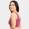 Fruit of the Loom Women's 360° Stretch Seamless Comfort Longline Sports Bra - 2 of 4