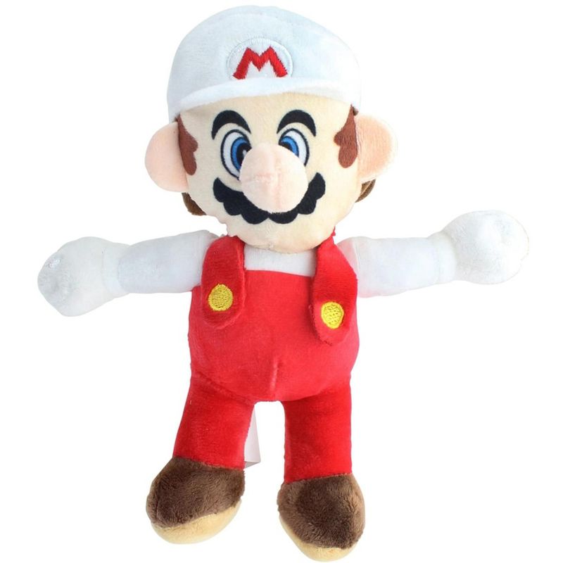 Chucks Toys Super Mario 8.5 Inch Character Plush | Fire Mario, 1 of 4