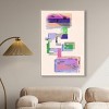 Art Remedy Dreaming of a dream Modern Color Block Abstract Wall Art Framed - 2 of 4