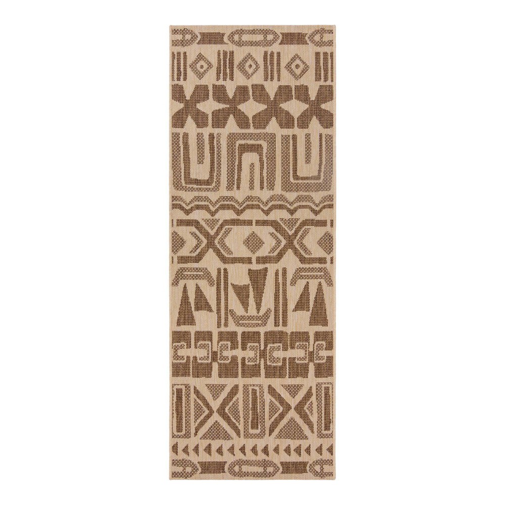 Photos - Area Rug Reyn Spooner 2'x6' Kona Coast Kappa Flatweave Rug: Weather-Resistant, Geom