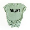 Simply Sage Market Weekend I love You Heart Short Sleeve Tee - XL - Sage - 3 of 4