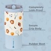 HydroJug Kids 14 oz Sport Water Bottle – Stainless Steel, Insulated, 100% Leakproof, With Carry Handle, BPA-Free – Kid-Friendly Design - 3 of 4