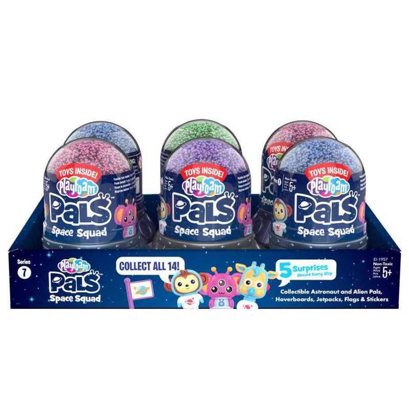 6pk Playfoam Pals Space Squad - Educational Insights, 1 of 8