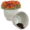 Sunnydaze Jardinera de exterior de metal Carlotta - 4 of 4