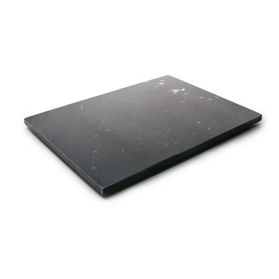 16" x 12" Marble Pastry Board Black - Fox Run