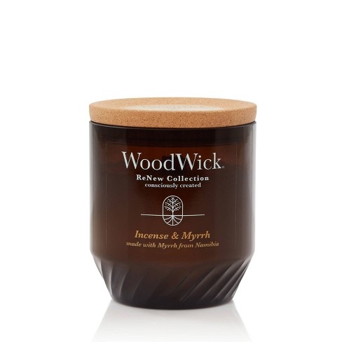 WoodWick 6oz Incense and Myrrh ReNew Candle - image 1 of 4