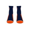 NFL Chicago Bears Around the Bend Quarter Socks: Cushioned Heel & Toe, Adult Large - 2 of 3