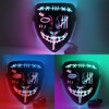 GustoWave 3-Pack Halloween Horror Masks LED Purification Mask LED Glow Mask - Novel and Creepy Role Play - Party Supplies - Unisex Adult Mask - 2 of 4