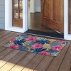 Briarwood Lane Spring Coir Doormat 30x18 Pink and Blue Tropical For Spring Coir Doormat - 2 of 3