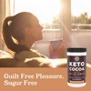 Keto Cocoa with MCT Oil Powder, Hot Chocolate Drink, Sugar Free & Low Carb with Protein, Left Coast Performance, 8.5oz (26 servings) - 2 of 4