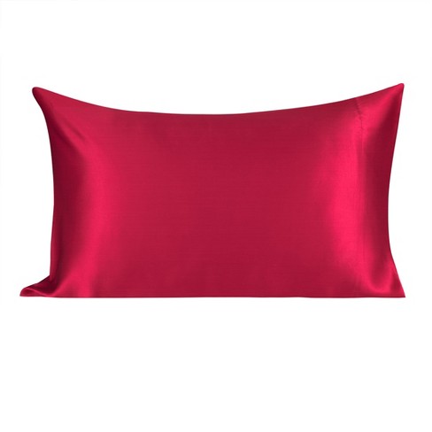 1 Pc X 26 Silk With Envelope Closure Pillow Case Burgundy Piccocasa Target