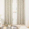Deconovo Gold Star Foil Kids Room Darkening Curtains (2 Panels) - 3 of 4