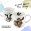 Royal Worcester Wrendale Designs 14 oz Mug, Daisy Chain with Cow Illustration - Floral Animal Mug - Dishwasher Safe, Fine Bone China - 3 of 4