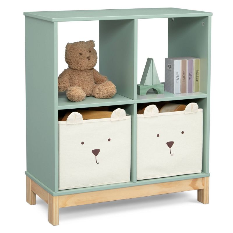 babyGap by Delta Children Brannan Bear Bookcase with Bins, 3 of 12