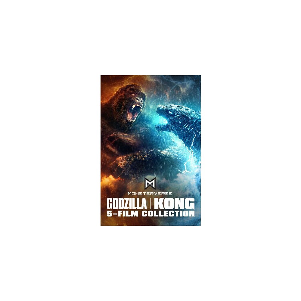 Godzilla / Kong Monsterverse 5-Film Collection (4K/UHD)(2011)