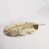 Jiallo Stainless Steel Gold Leaf dish 9.25 x 4.25" - 4 of 4