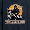 Men's - Yellowstone - Rip Rideing Horseback Long Sleeve Graphic T-Shirt - 2 of 4