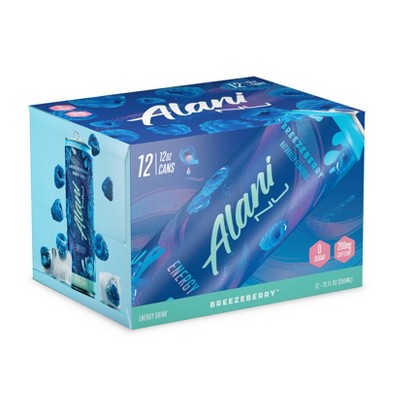 Alani Breezeberry Energy Drink - 12pk/12 fl oz Cans