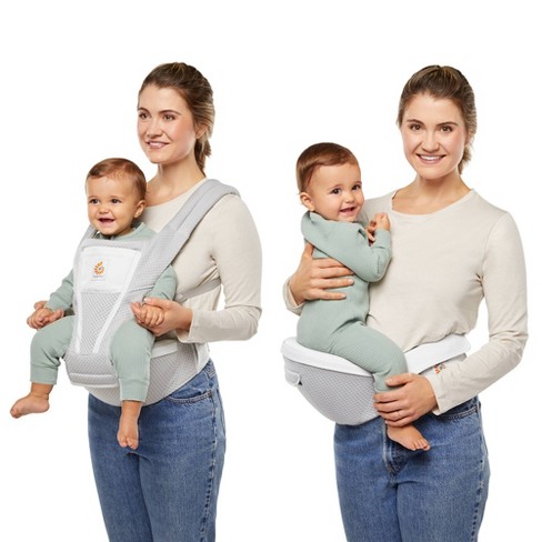 Ergobaby Alta Hip Seat Baby Carrier - Pearl Gray