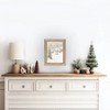 Petal Lane Winter Landscape Fancy Gold Framed Art - 2 of 3