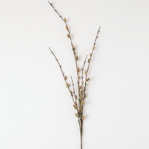 Sullivans Artificial Pussywillow Stem 44" Green - 1 of 4