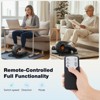 Dexmalle Under Desk Elliptical Machine with Remote Control  and Display Monitor,Black - 2 of 4