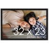 PosterPalooza | Classic Modern Black Picture Frame - UV Acrylic, Backing Board, Hanging Hardware Included - 2 of 4