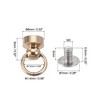 Unique Bargains Brass DIY Corrosion-Resistant Dressing Table Cabinet Knobs 20 Pcs - 2 of 4