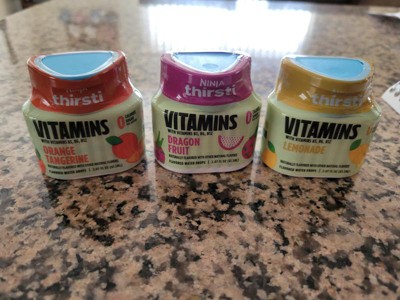 Ninja Thirsti VITAMINS Lemonade Flavored Water Drops, WCFLMND6 