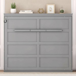Polibi Convertible Space-Saving Murphy Wall Bed - 1 of 4