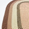 Colonial Mills Marin Braid - Rust 20 In x 30 In Oval Rug Indoor/Outdoor 100% Polypropylene - 2 of 4