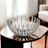 HomeRoots 14" Silver Stainless Steel Decorative Bowl - 2 of 4