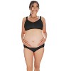 Memoi Women's Low-Waist Nylon Maternity Briefs - 3 of 4
