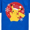 Boys' - Pokémon - Pikachu Santa Hat Short Sleeve Graphic T-Shirt - 2 of 4