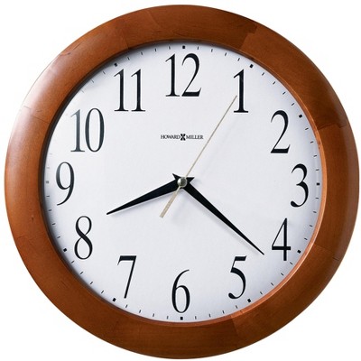 Howard Miller 625214 Howard Miller Corporate Wall Clock 625214 Windsor Cherry