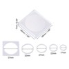 Unique Bargains Square Collector Coin Snap Holder with Foam Gasket 24 Pcs - 2 of 4