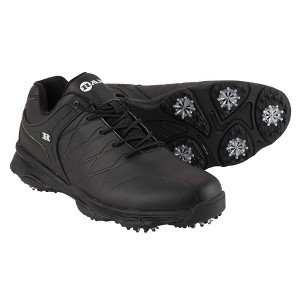 Ram Golf FX Tour Mens Waterproof Golf Shoes Black - 1 of 4