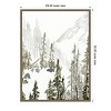 Amanti Art 23"x30" Continental Divide II by Jacob Green Framed Canvas Wall Art Print - 4 of 4