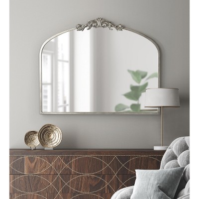 Arendahl Traditional Silver Arch Wall Mirror 40.5" x 34.5"