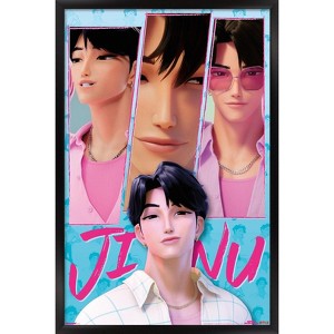 Trends International Netflix KPop Demon Hunters (2025) - Saja Boys Jinu Framed Wall Poster Prints - 1 of 4