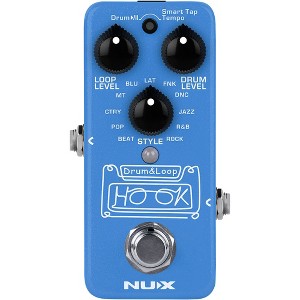 NUX NDL-3 Hook Drum & Loop Mini Looper Pedal with Auto Tempo Detection | 6 Minutes of Recording Time with Unlimited Overdubs - 1 of 4